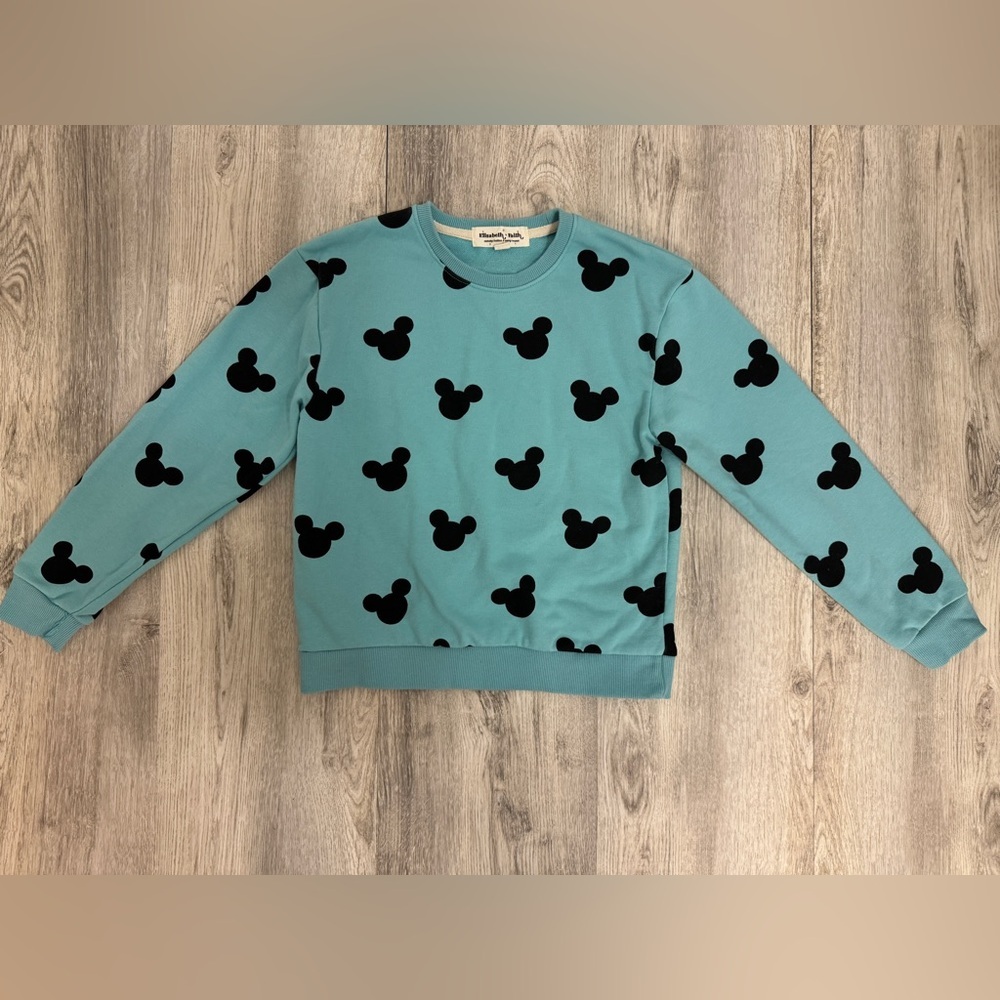 Elisabeth and Faith Boys 8/9 Blue Mickey sweatshirt